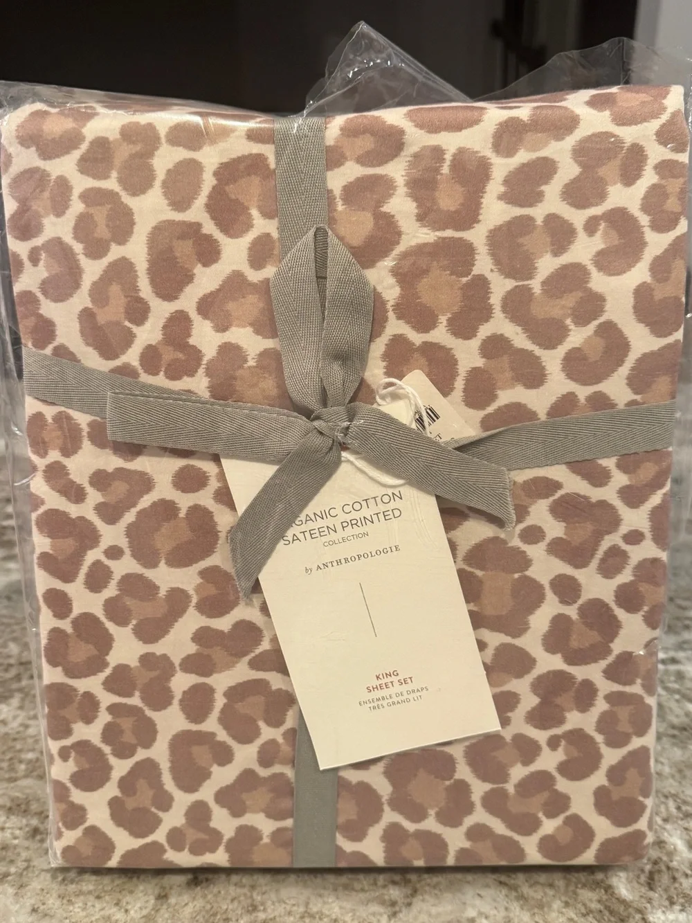 Anthropologie organic -sateen Sheets King